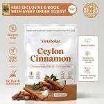 Metabolae Ceylon Cinnamon 7200mg Equivalent with MCT Oil